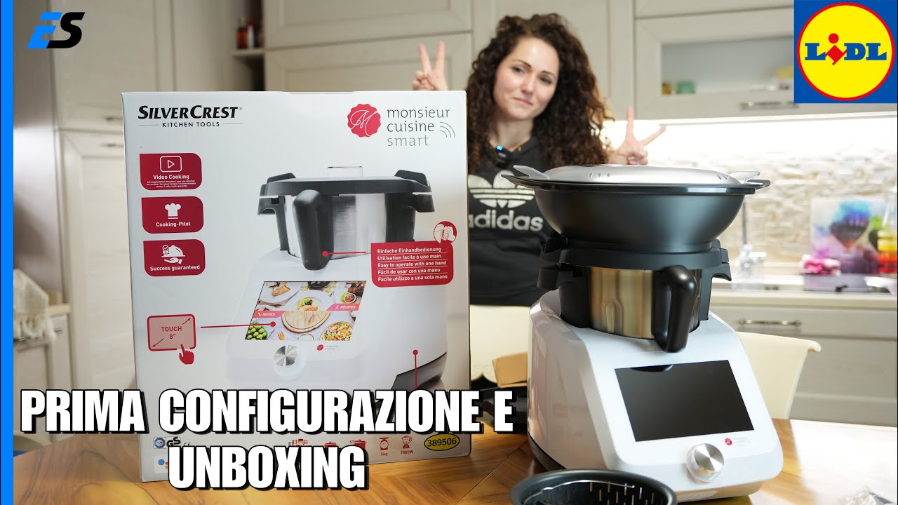 Lidl OFFERTA - GRATIS il Monsieur Cuisine Smart PRIMA CONFIGURAZIONE e UNBOXING