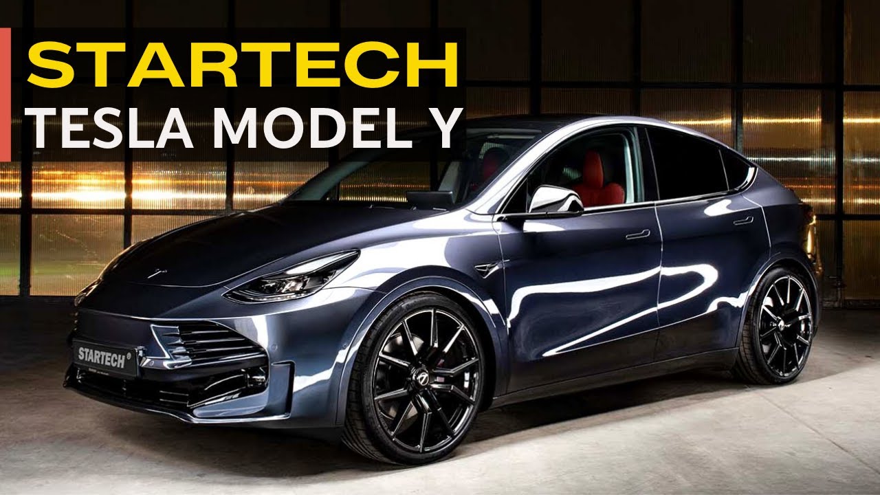 Startech 2022 Tesla Model Y styling package | review | interior