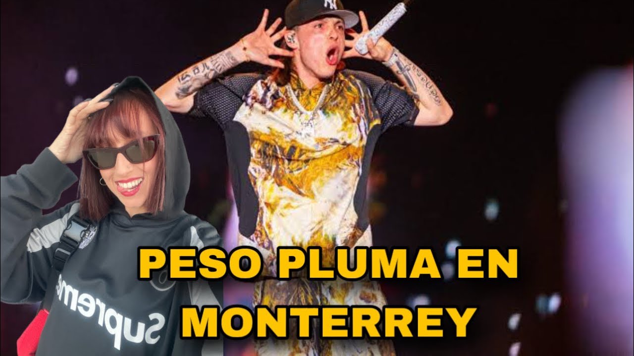 MI Primera Vez En Un CONCIERTO De PESO PLUMA En MÉXICO 🇲🇽 MONTERREY