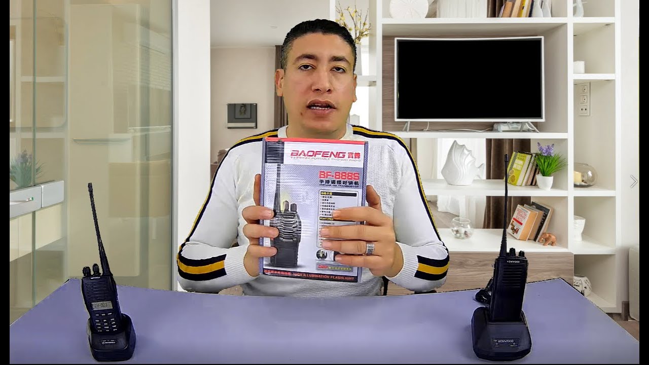 اجهزة اللاسلكى بانواعها Kenood & Motorola واستعراض جهاز BaoFeng
