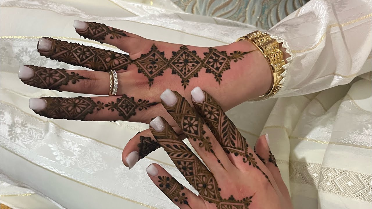 نقش فاسي سهل و ااائع خطوة ب خطوة ❤️💚