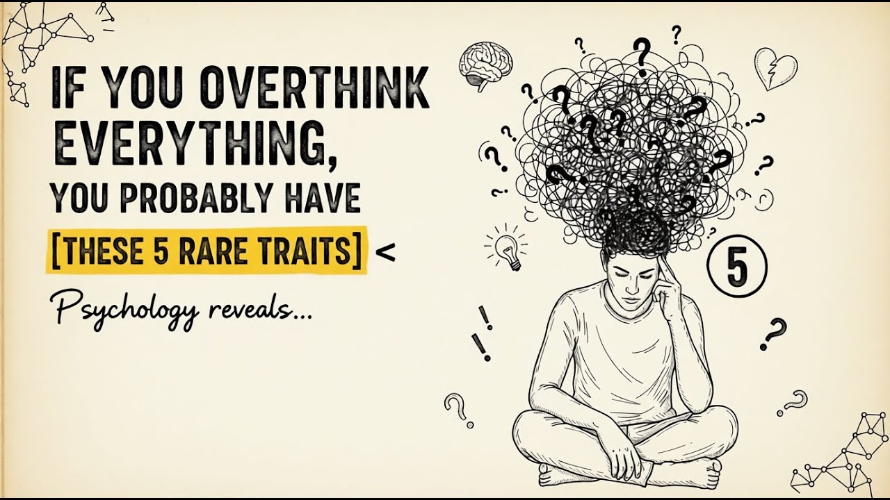 If You Overthink Everything, You Probably Have These 5 Rare Traits