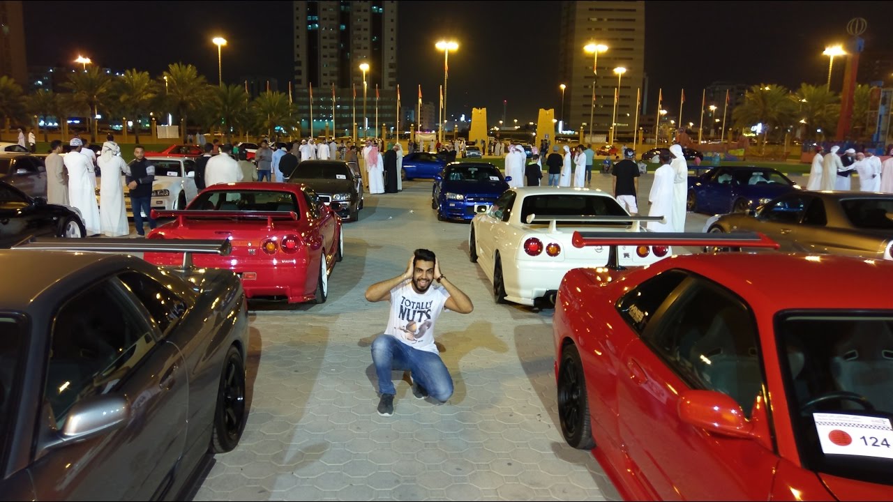 Nissan Skyline GTR Car Meet 2017 (RAK)