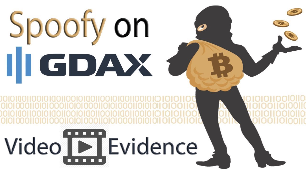Meet Spoofy... on GDAX!