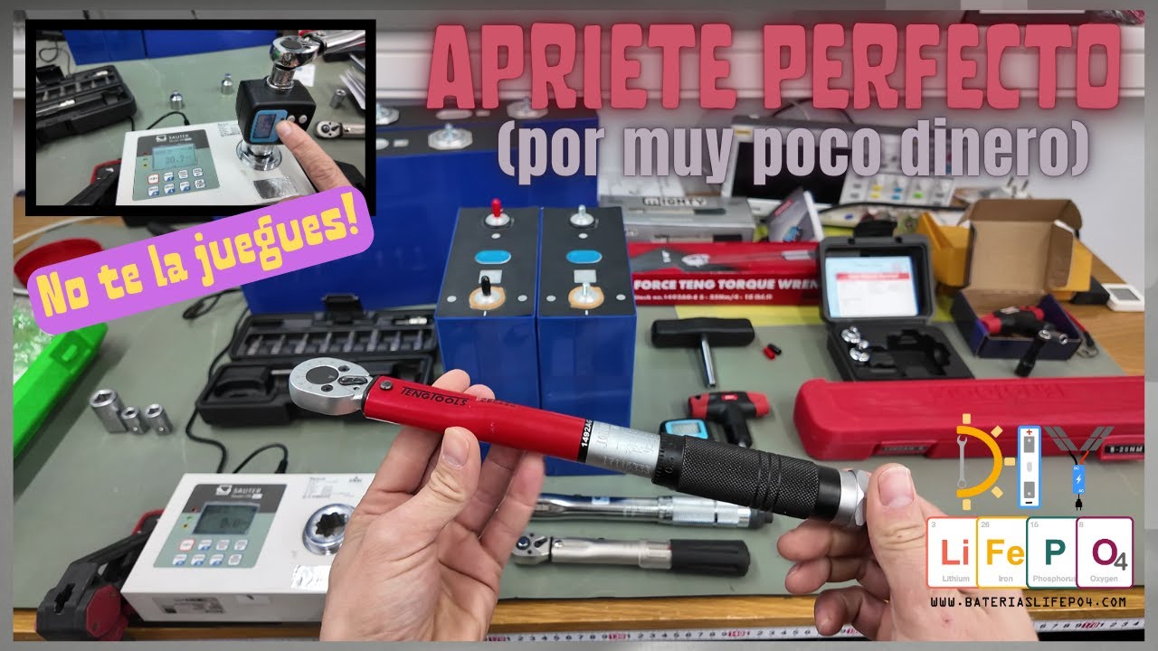 Hablemos de APRIETES y dinamométricas BARATAS... (Compruebo con torquimetro de +2000€)