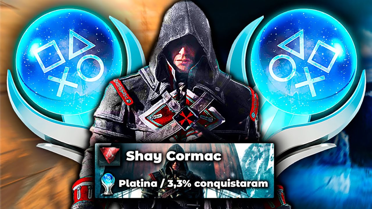 A PLATINA DE ASSASSINS CREED ROGUE ME FEZ VIRAR UM TEMPLARIO - Lceki