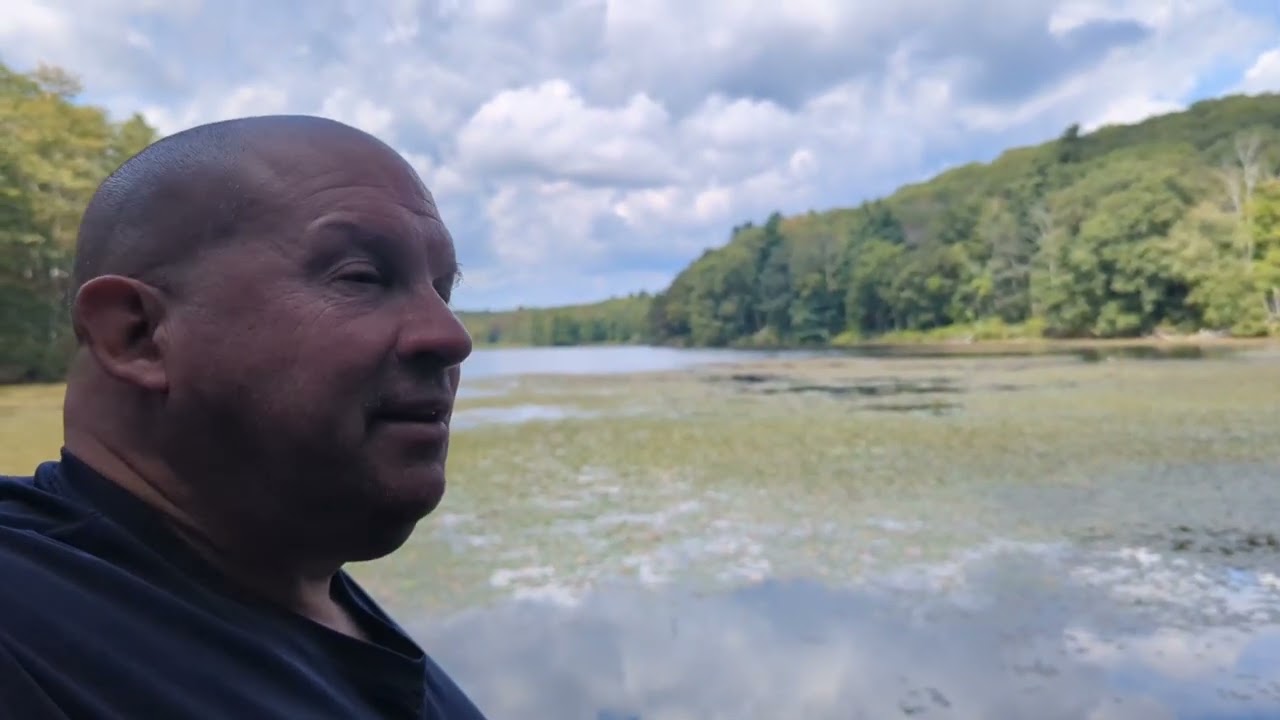 Benedict Pond, Appalachian Trail Cliffs Overlook and Loop Trail, Southern Berkshire, MA.