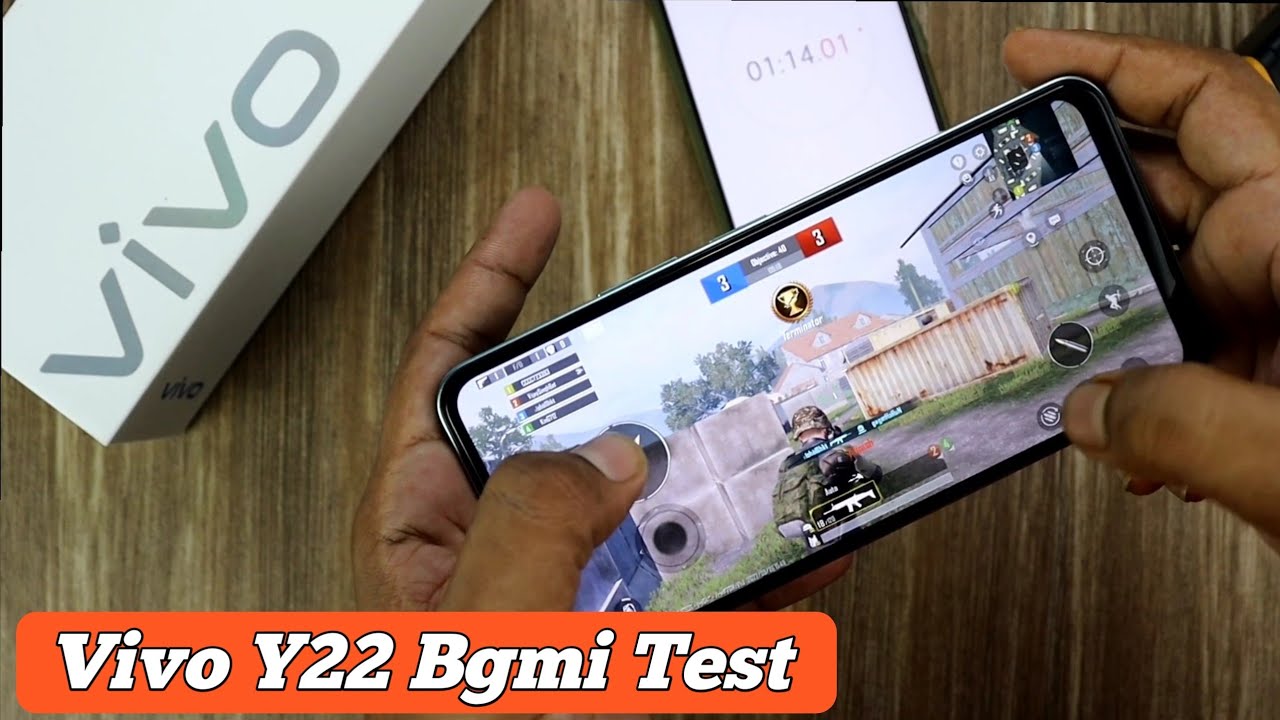 Vivo Y22 Bgmi Test and Heating & Battery Drain Test, Vivo Y22 Pubg Test 🔥