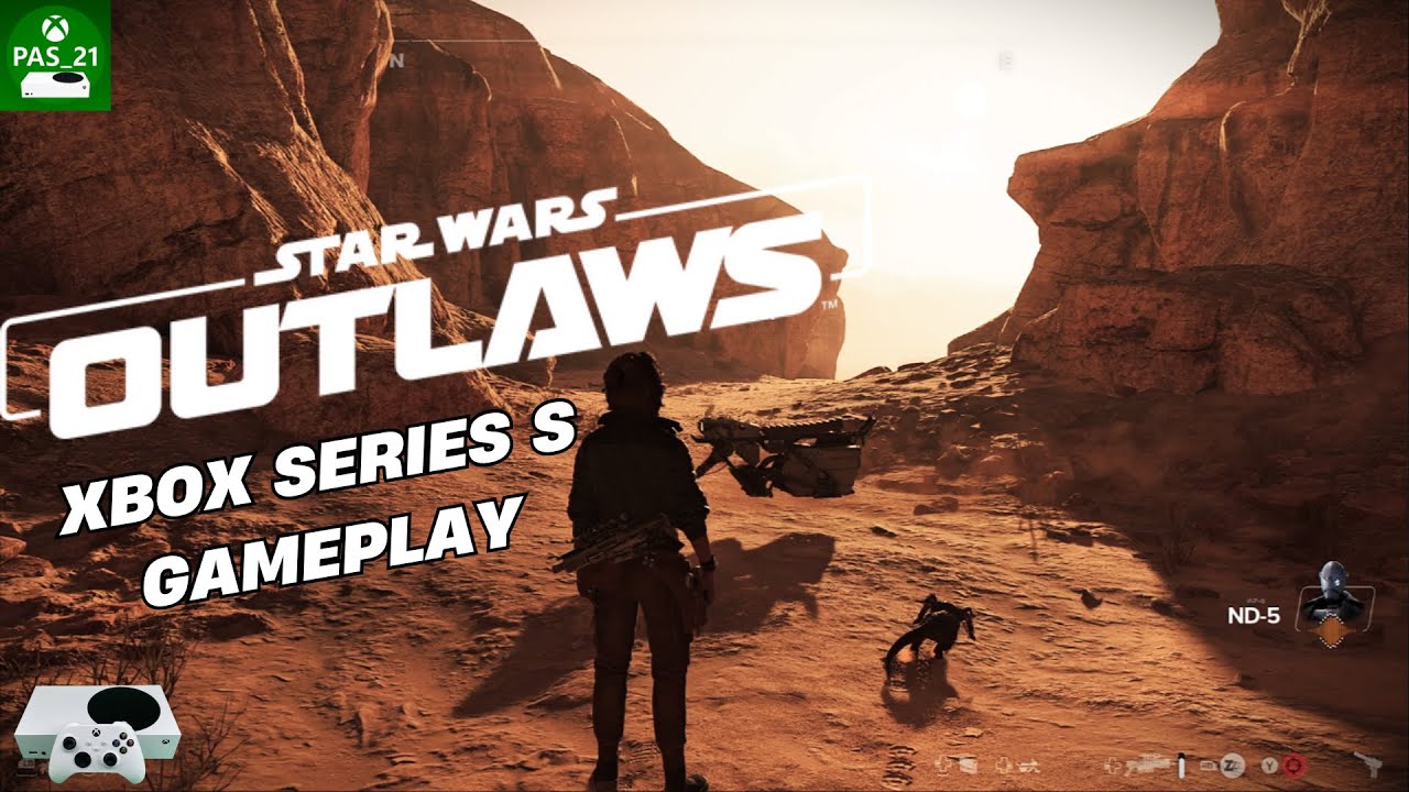 STAR WARS Outlaws Gameplay | Xbox Series S | 1080p 30FPS