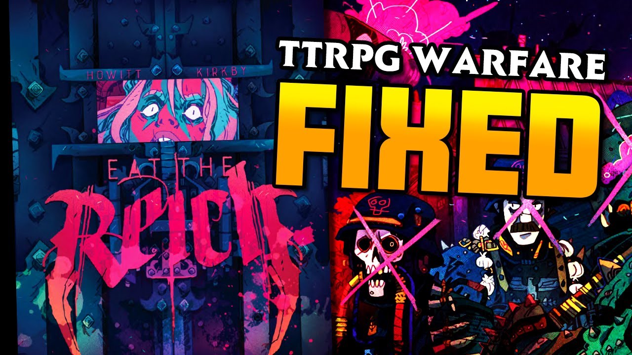 Mass Combat is SOLVED for all TTRPGs in Eat the Reich!