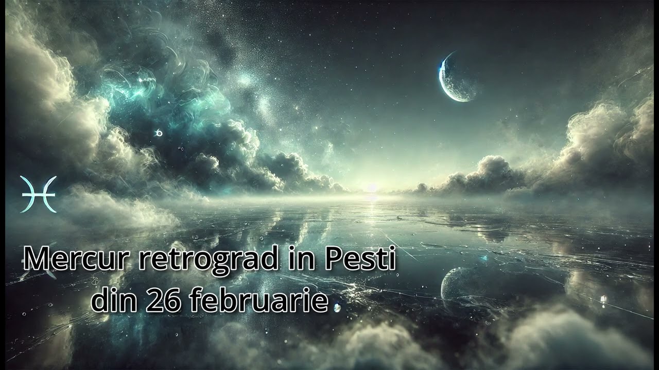 Mercur retrograd în Pești:adevăruri care ies din ceață din 26 februarie #zodiac #horoscop #astrology