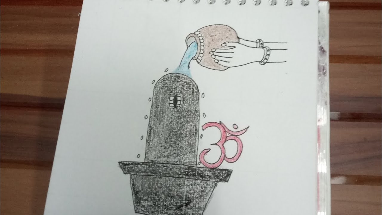 Shivratri drawing easy with pencil|mhadev drawing||Shiv drawing#trending#shortsfeed#shiv#shivshankar