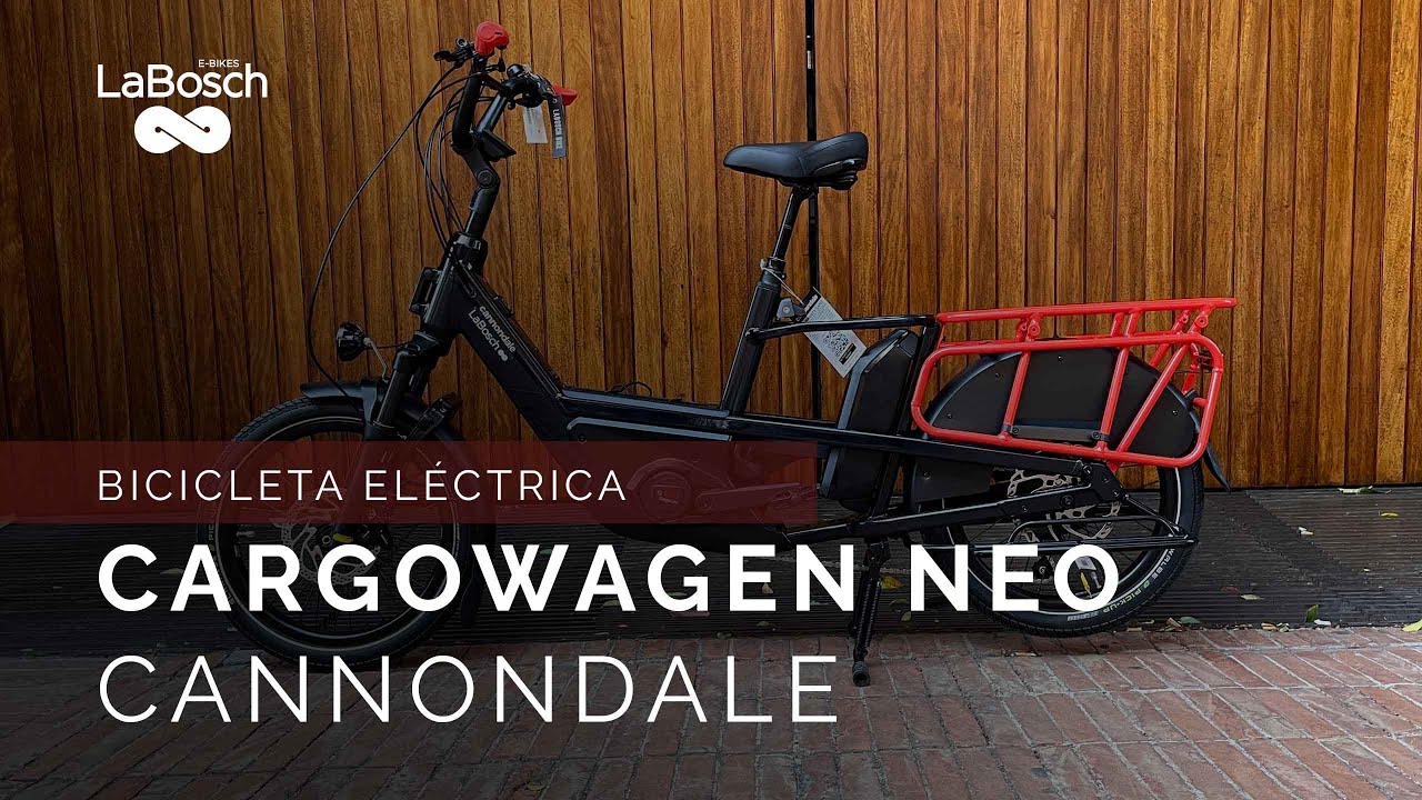 Cannondale CargoWagen Neo - La Ebike Cargo Ideal para la Ciudad