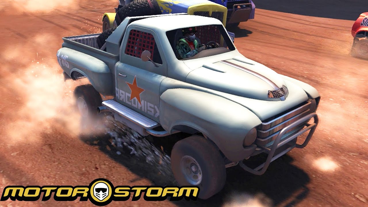 MotorStorm [PS3] Racing Truck Gameplay (Castro Robusto)