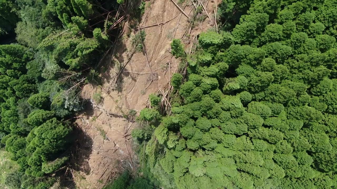 【令和７年８月７日からの大雨への対応について】 ドローン調査映像