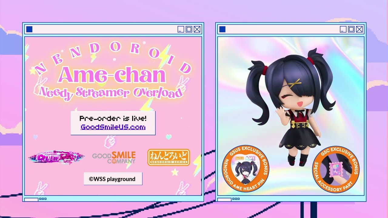 Nendoroid Ame from NEEDY STREAMER OVERLOAD | Preorder Now! | Good Smile Company