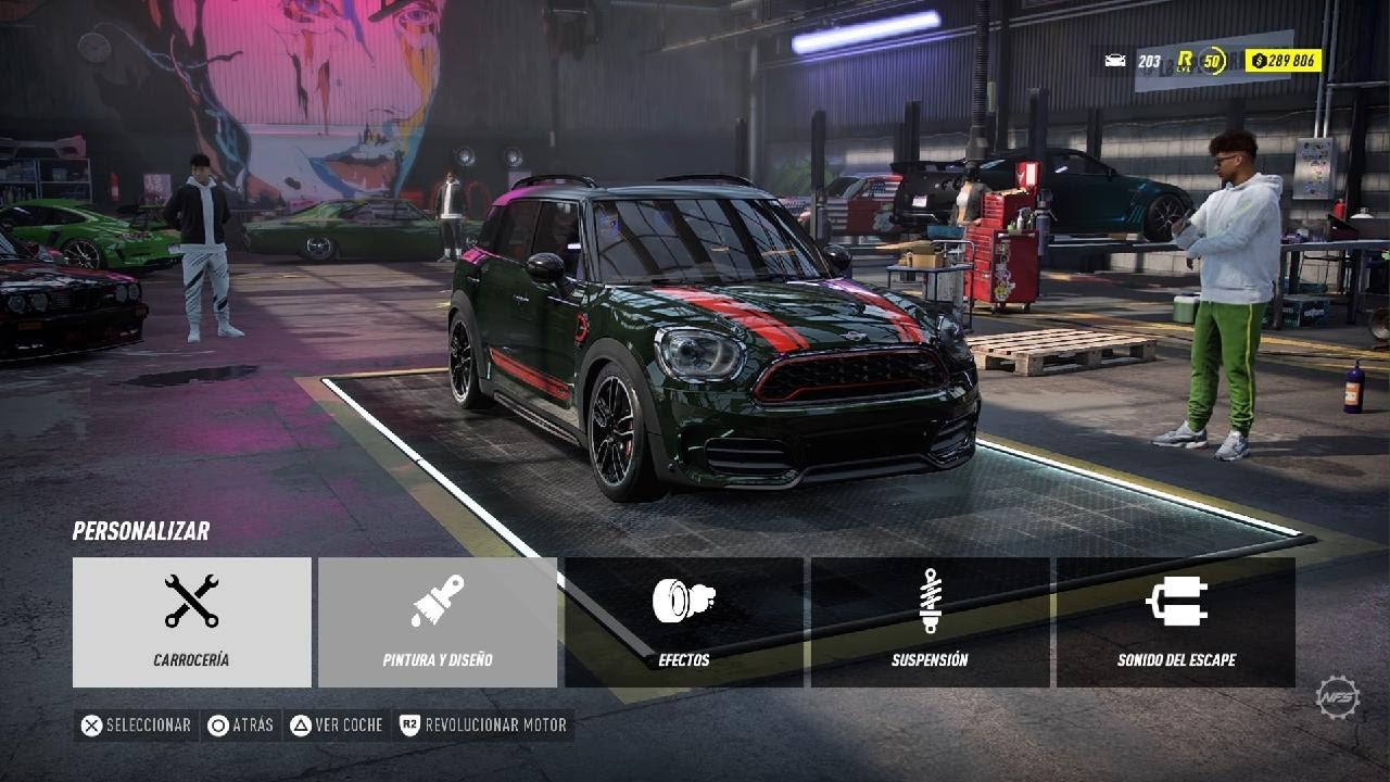 NEED FOR SPEED HEAT - Tuneando un mini cooper con motor ROTARIVO 