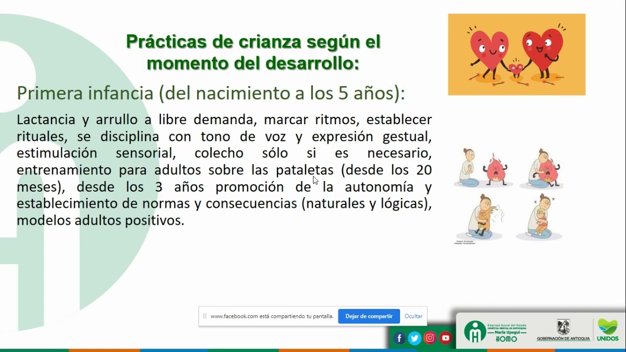 Prácticas de crianza y manejo de la autoridad