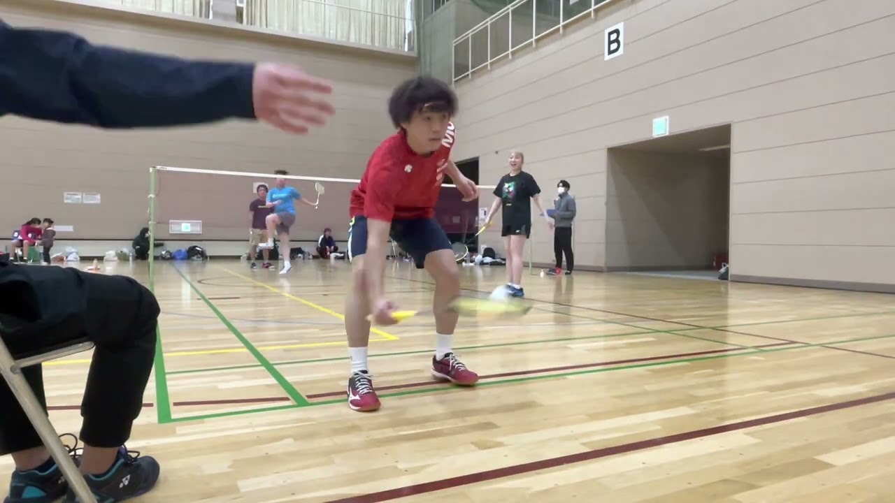 20220223 仲良し杯　混合複3部　2回戦