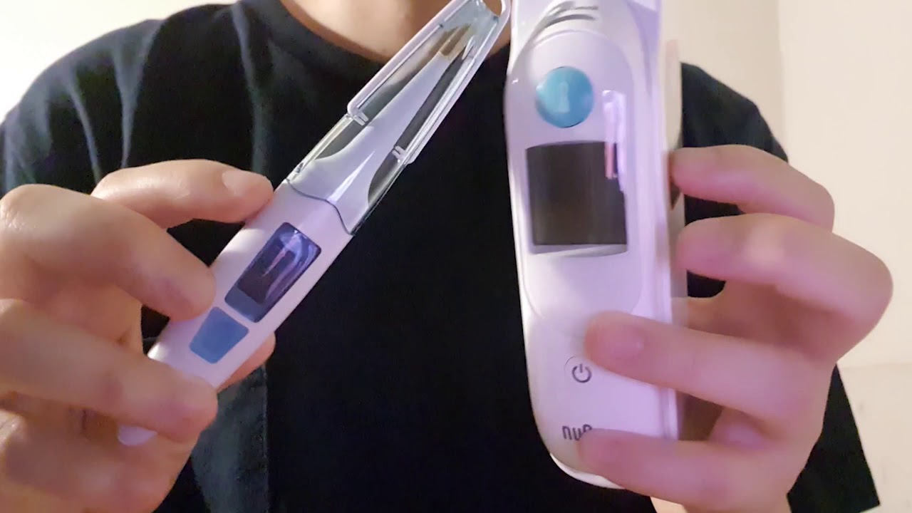 ASMR 신제품 체온계 테스트 롤플레잉, 체온계 다루는 소리 Brand New thermometer test Role play, thermometer handling sound