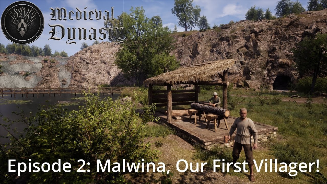 Medieval Dynasty Ep2: Malwina, Our First Villager!