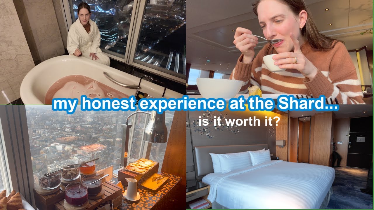 I stayed up the Shard Hotel *honest thoughts, SHOCKED*