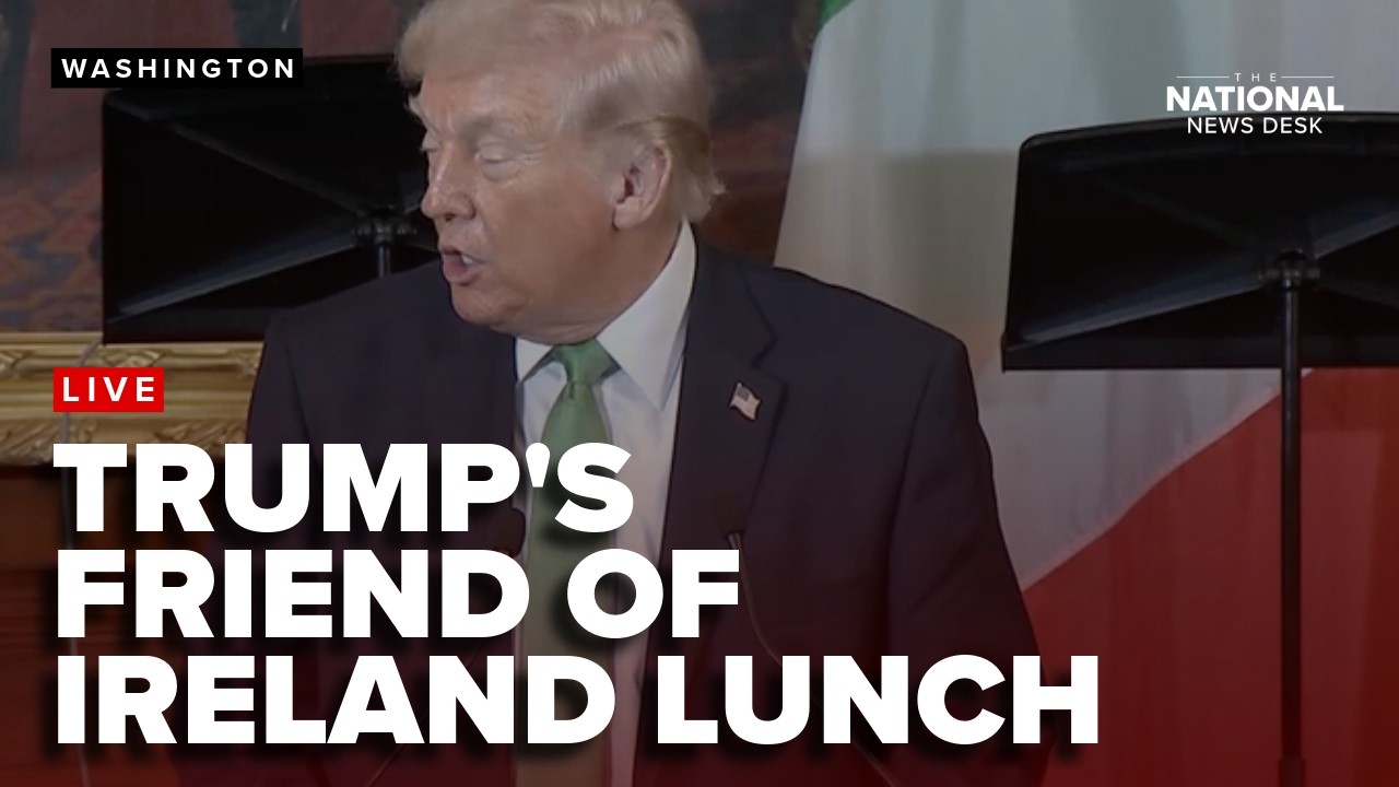 Trump participates in the Friends of Ireland Luncheon at the Capitol for St. Patrick’s Day