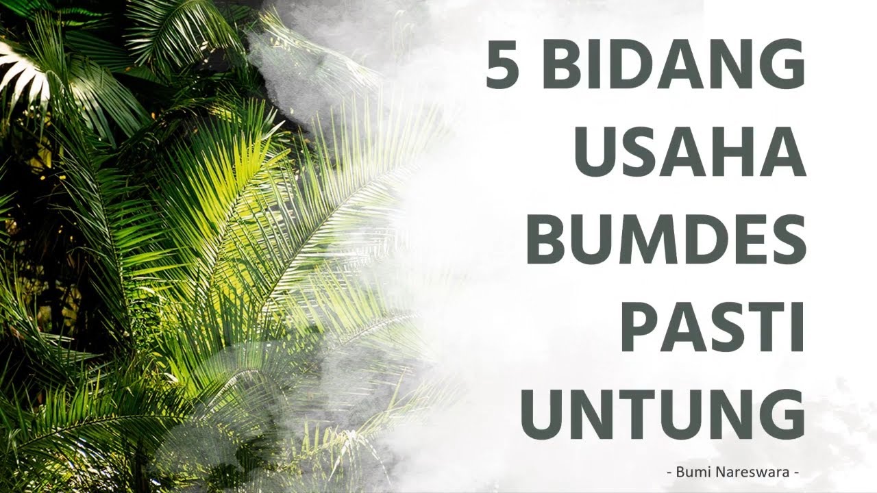 5 Bidang Usaha Bumdes Pasti Untung