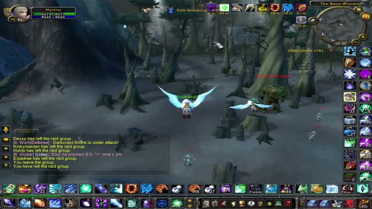 Terokkar Forest 2024 Dec 21 - PvP for Towers 