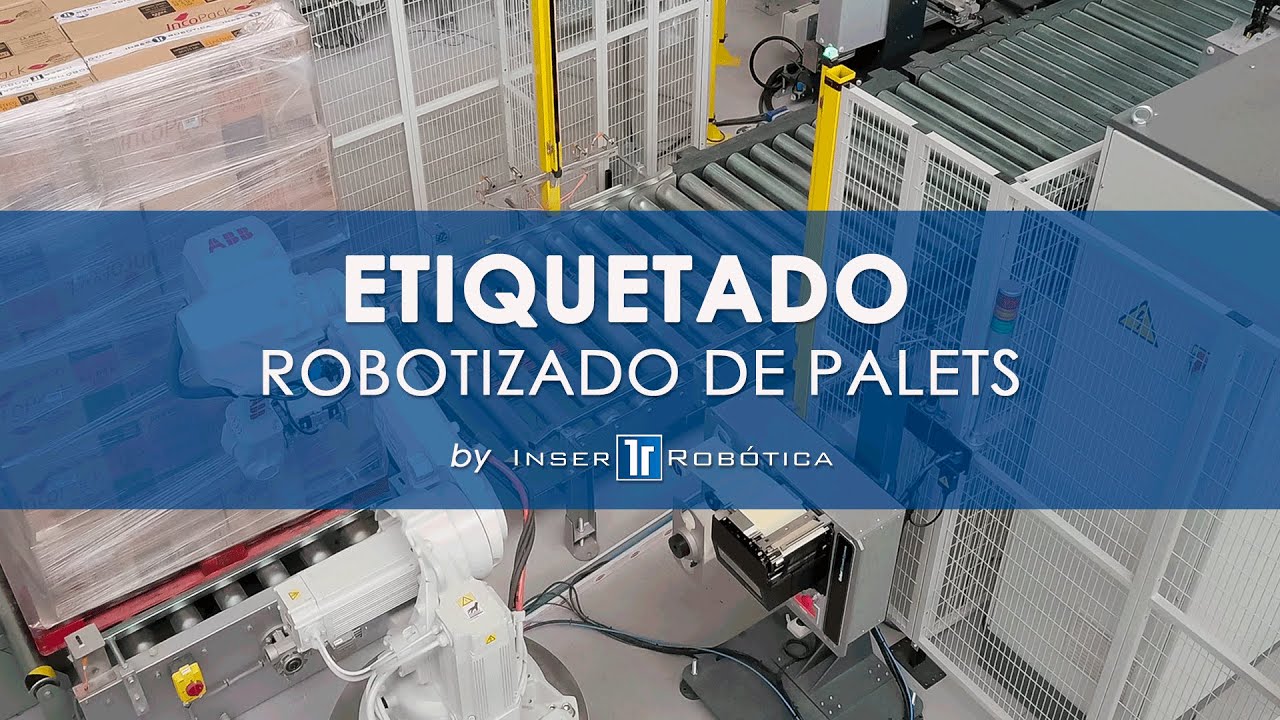 Etiquetado robotizado de palets. Trazabilidad - Blockchain