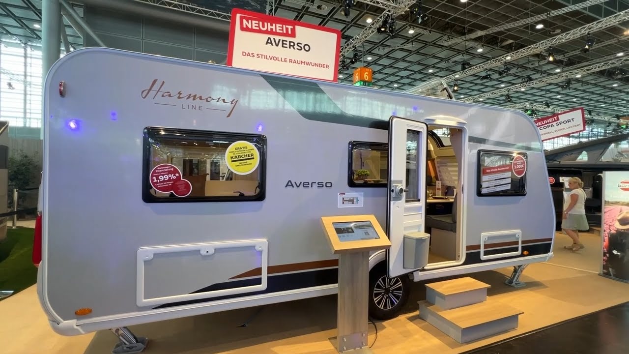 Bustner Averso 535 TL (2025) Interior And Exterior -  Caravan Salon 2024 Dusseldorf