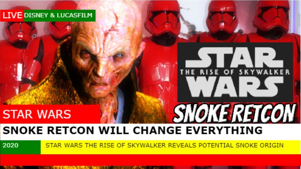 The Rise of Skywalker Snoke Retcon Changes Everything | Star Wars Explained