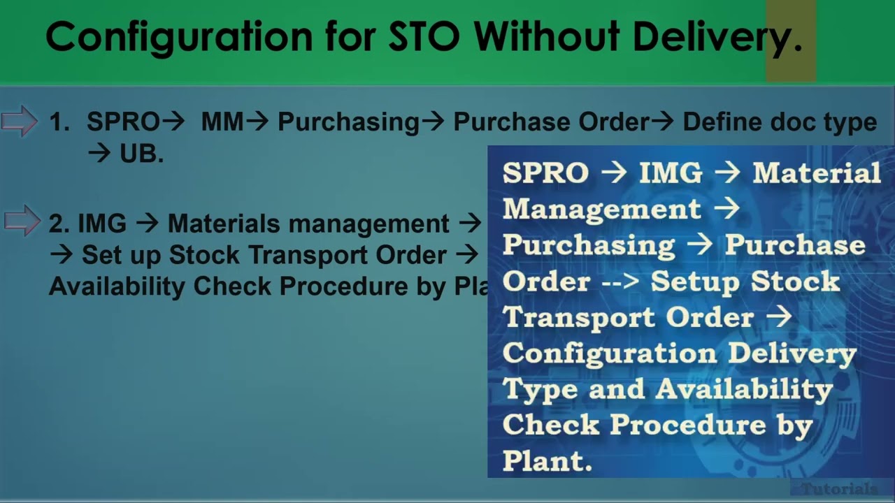 11.2) Stock Transfer Order w/o Delivery- STO with no delivery document MT 351 & 101 (S4 HANA / ECC).