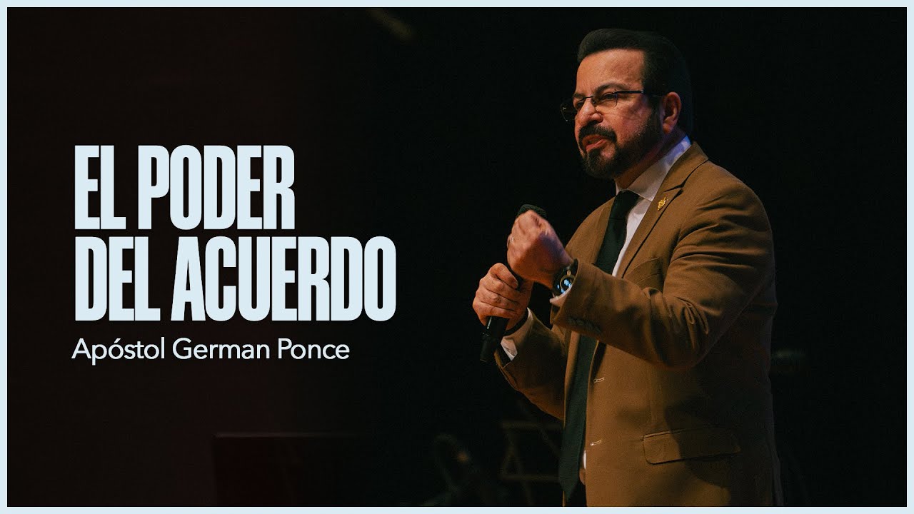 Apóstol German Ponce│ El poder del acuerdo │Viernes 09 enero 2026
