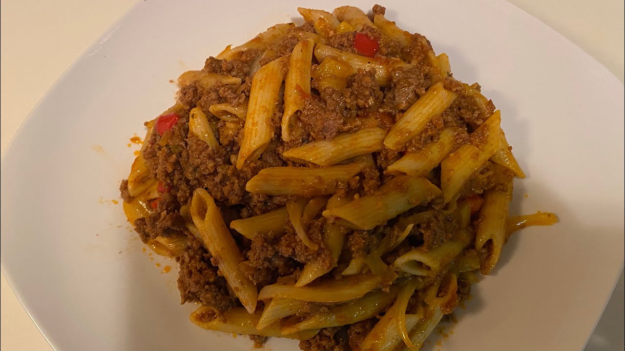 Kijan mwen fè macaroni ap vyann moulen