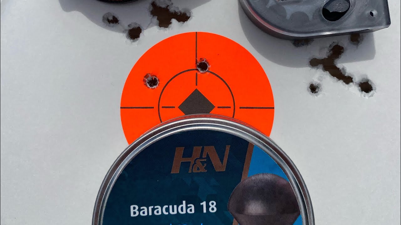 H&N Barracuda 18 gr review 35 yards ￼