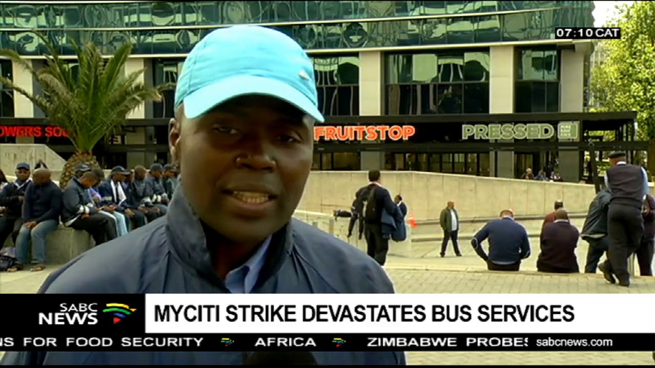 MyCiti strike devastates bus services