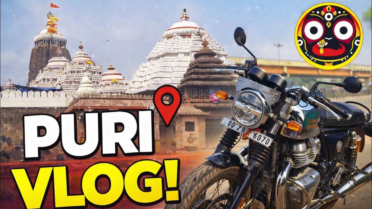 Trip to PURI⚡😍 Full VlOG ( JAGANATH DHAM)