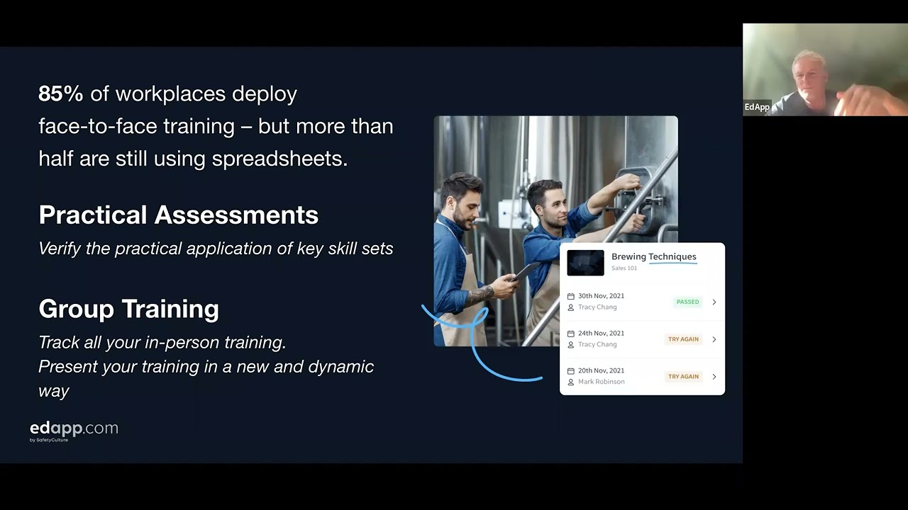 Do all of your training with EdApp