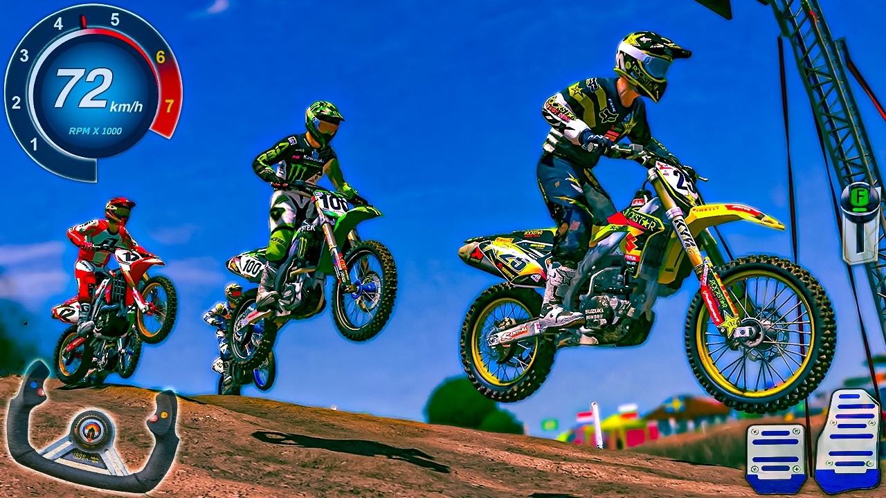 Uphill Offroad Motorbike Racing 3D - MX vs ATV Legends Motocross Dirt Bike Stunt - PC Gameplay #41