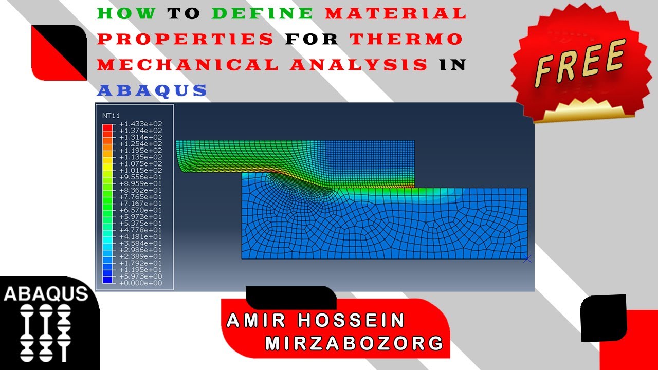 Thermomechanical Analysis in Abaqus : How to Define Material Properties