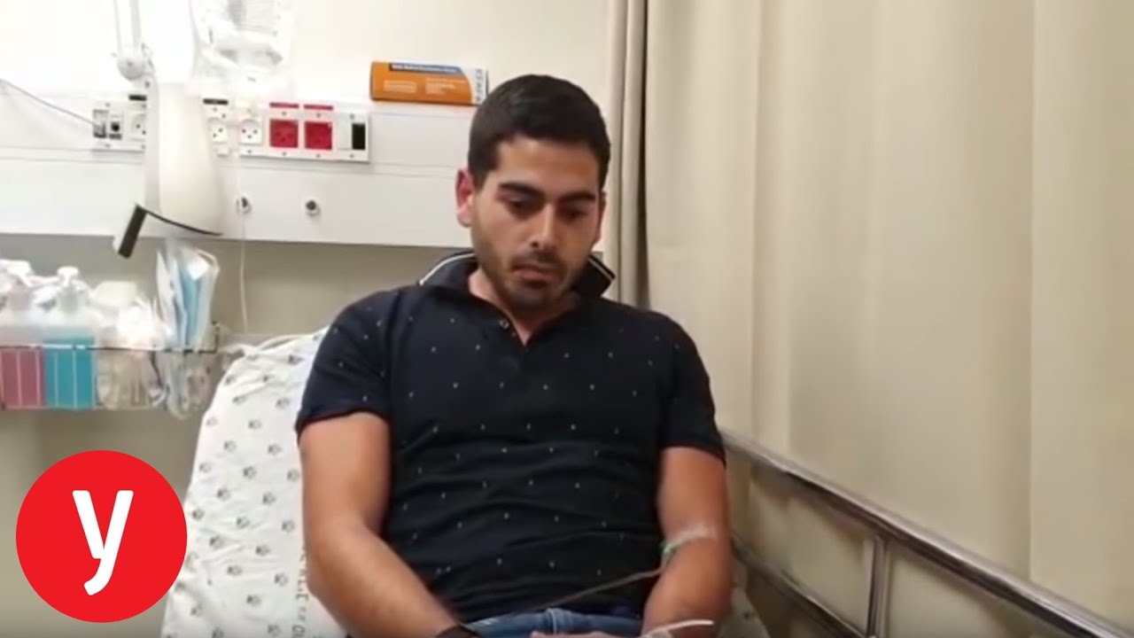 פונה לאיכילוב אחרי שאכל כריך טונה: 