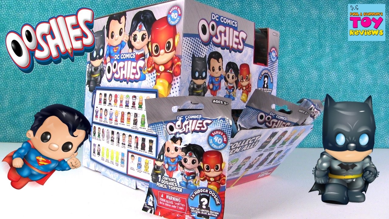 Ooshies DC Comics Blind Bag Collectible Pencil Topper Figures Toy Opening | PSToyReviews
