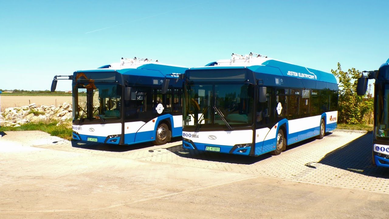 Kombus Kórnik | Linia 595 | Kórnik/Bnin Rynek - Konarskie/Pętla |Solaris Urbino 12 IV Electric #5006