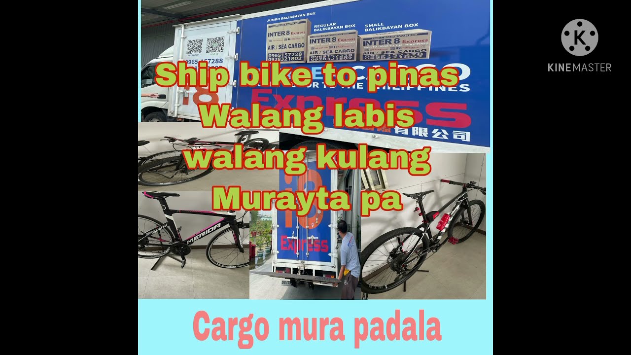 Murang cargo nag ship ng bike taiwan to pinas