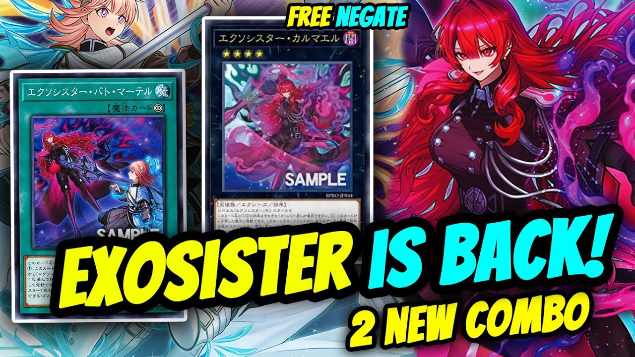 🔥2 NEW EXOSISTER COMBO YOU MUST KNOW! NEW SUPPORT! MDPRO3!