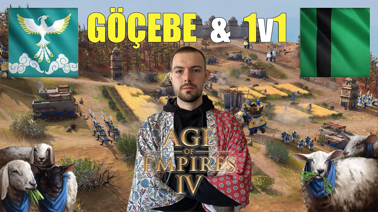 Age of Empires 4 SEZON 9 STRATEJİLERİNİ KEŞFEDİYORUZ - Göçebe Zhu XI ve 1v1 Delhi