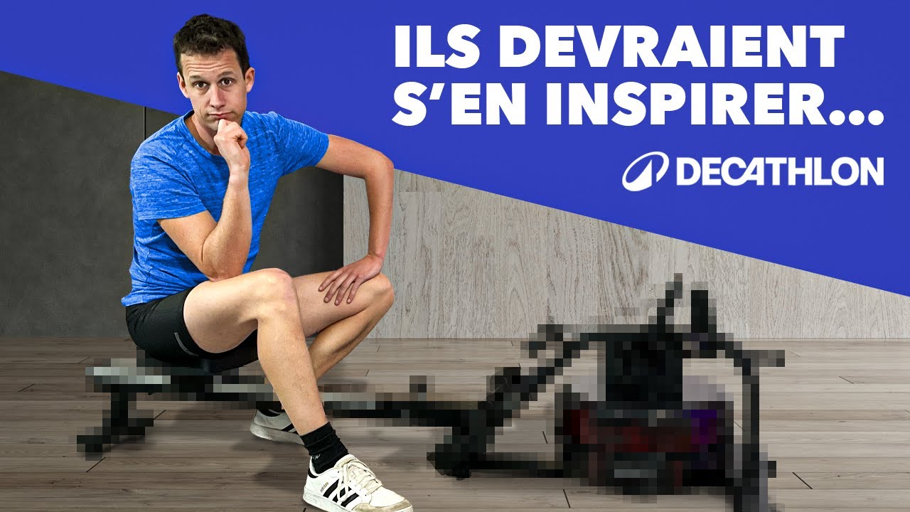 Meilleur que TOUS LES RAMEURS DECATHLON ? Test & Avis Sportnow