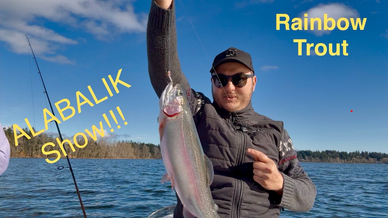 Kanada Elk Lake’te Alabalık Avı | Rainbow Trout Fishing 🇨🇦🎣