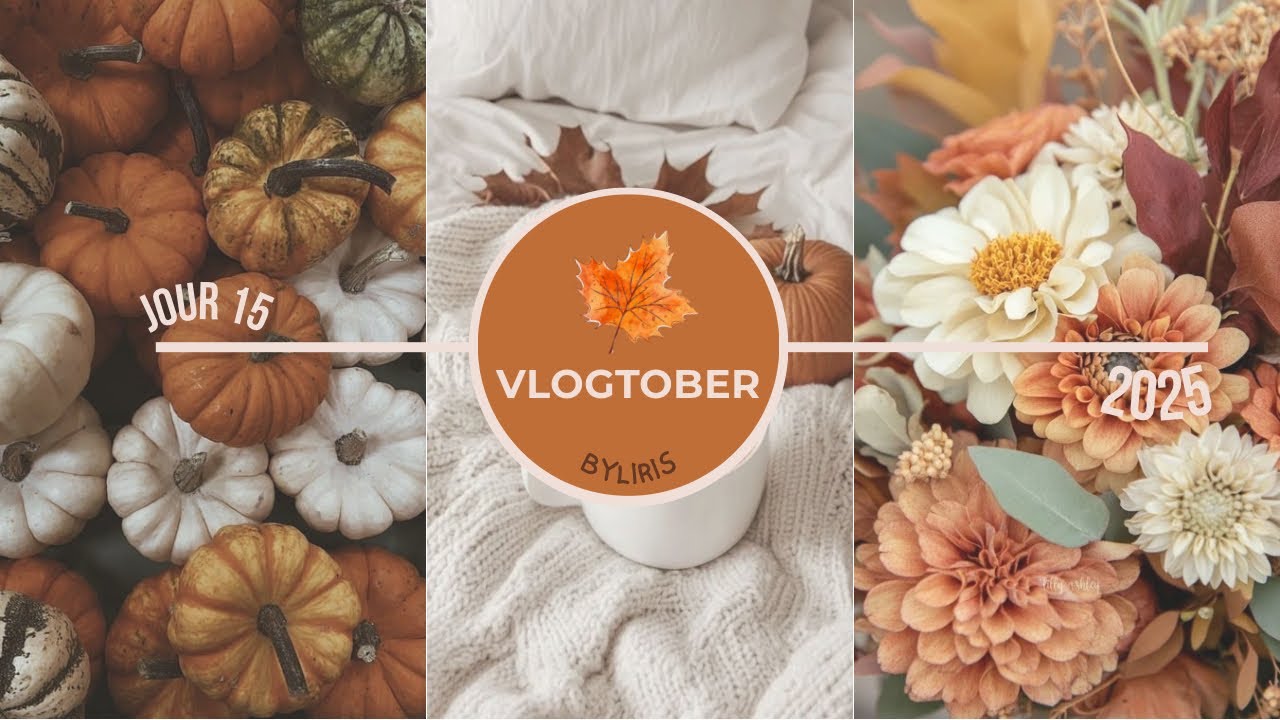 🍂🍁Vlogtobers - #12 On se promène et on termine tout doucement les granny square